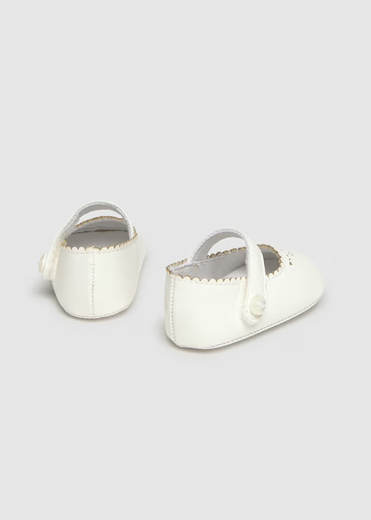 Newborn Girl Mary Janes 9092