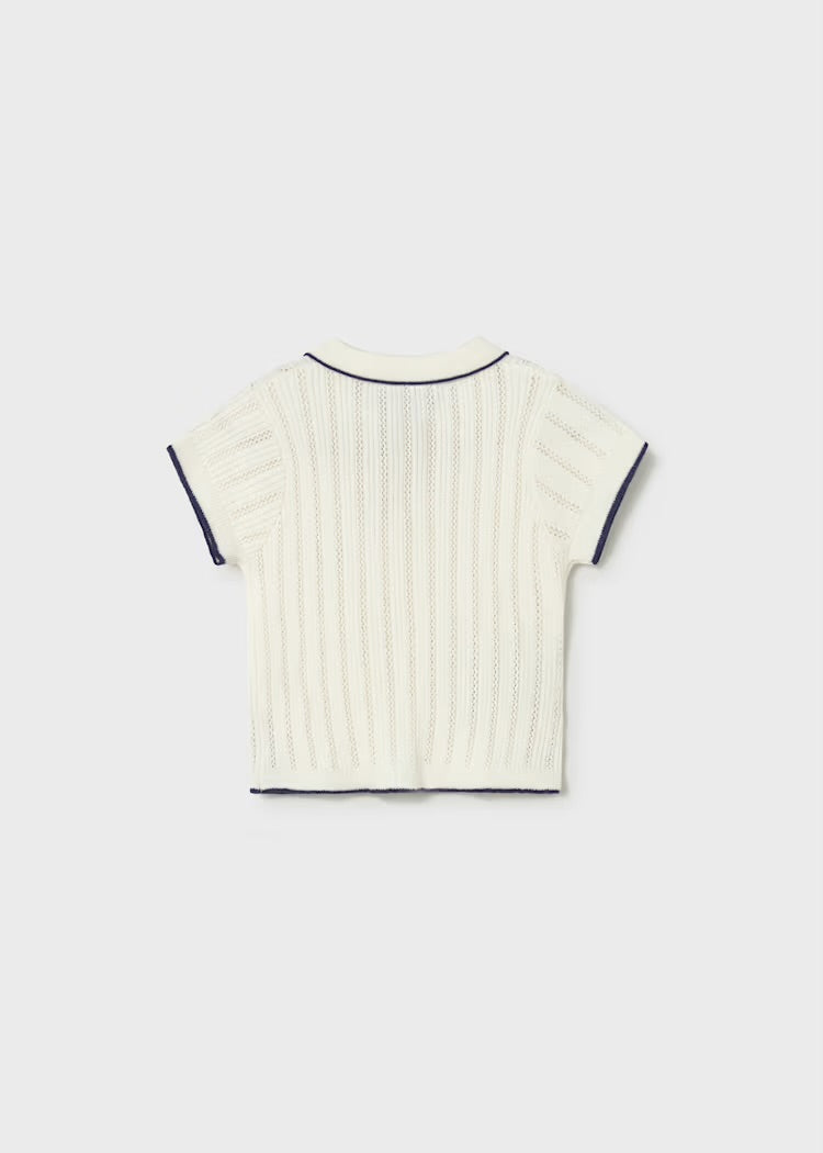 Baby Boy Knit Polo Shirt 1104