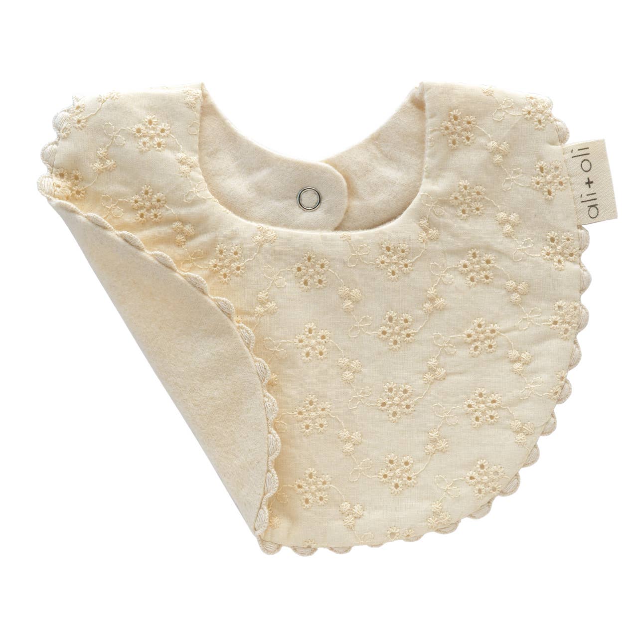 Cotton Baby Bib Double-Sided