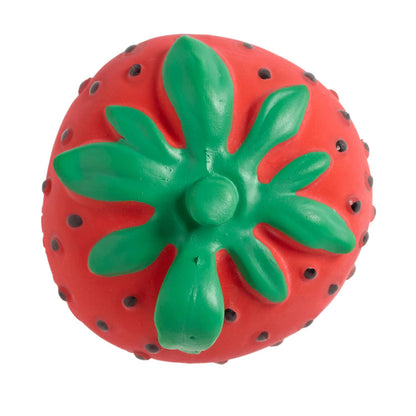 Oli & Carol Sweetie the Strawberry Natural Rubber Teether