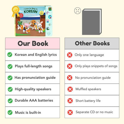 I Love to Sing in Korean: Animal Songs (Songbook)