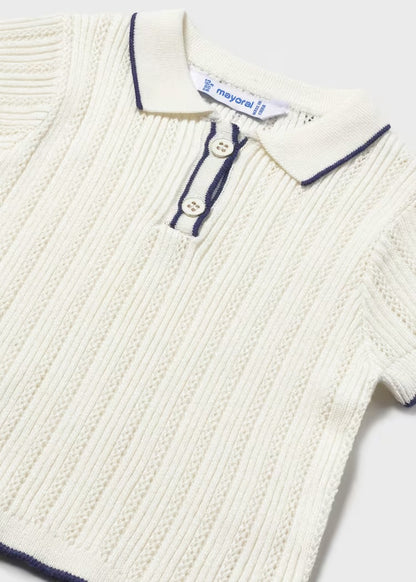 Baby Boy Knit Polo Shirt 1104