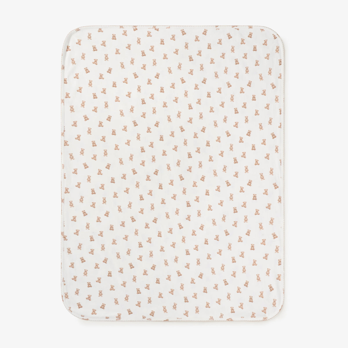 Elegant Baby TEDDY BEAR PRINT DOUBLE LAYERED SWADDLE BLANKET