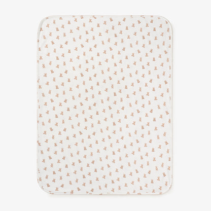 Elegant Baby TEDDY BEAR PRINT DOUBLE LAYERED SWADDLE BLANKET