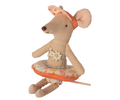 Maileg Tube, Small Mouse - Flower