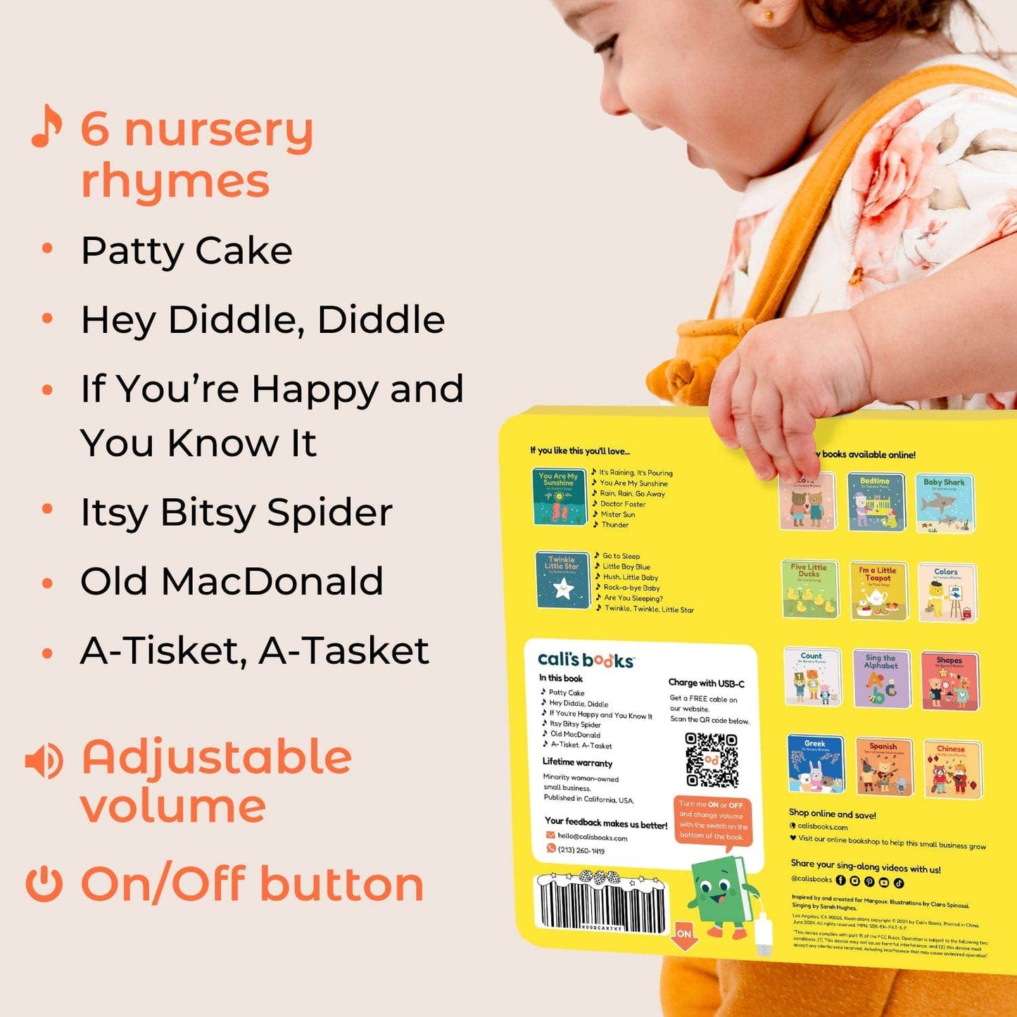 Cali's Books Patty Cake Nursery Rhymes