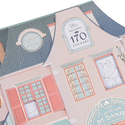 Coloring Books (20p.) + 170  Stickers  The Little School of Dance