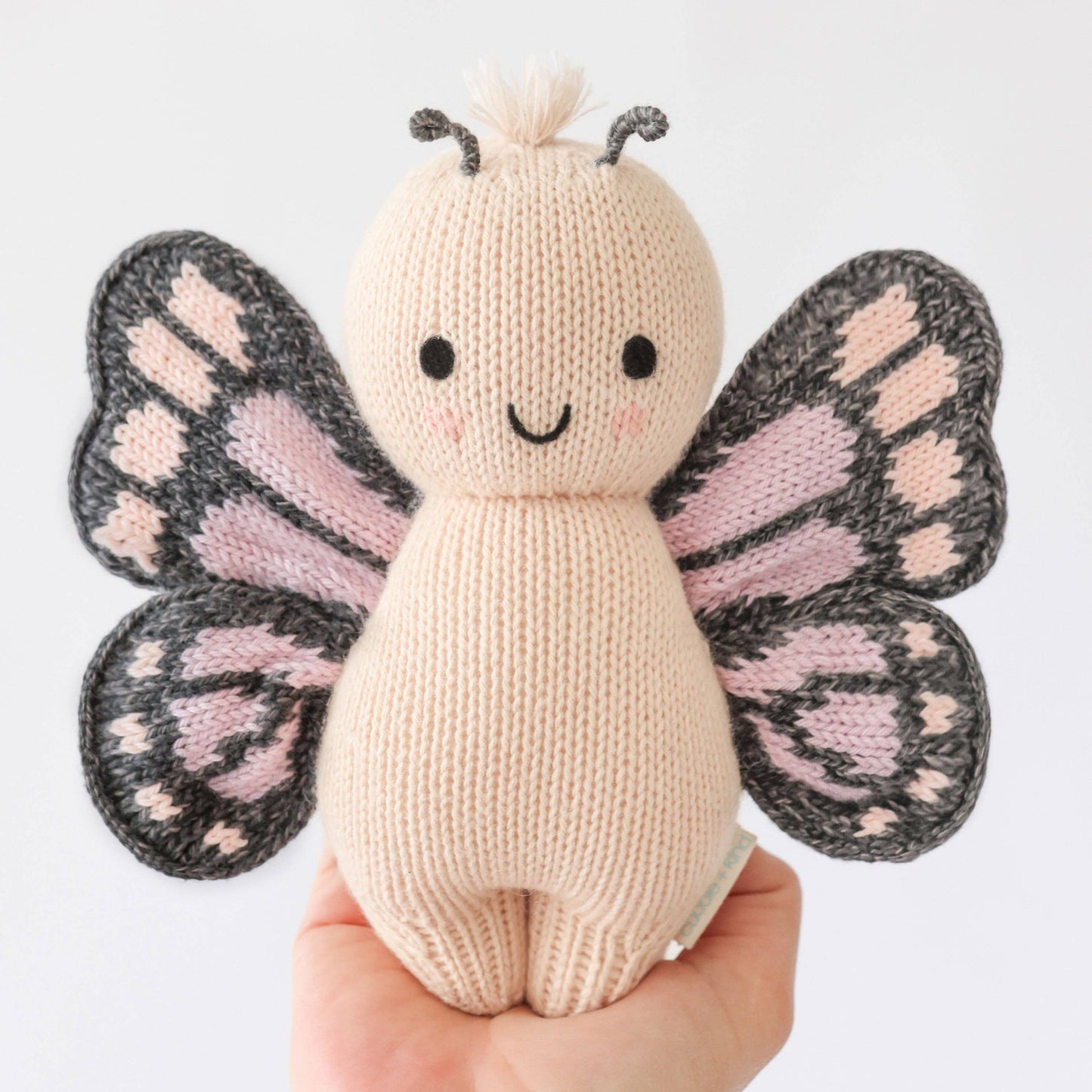 Cuddle & Kind Baby butterfly (peach)