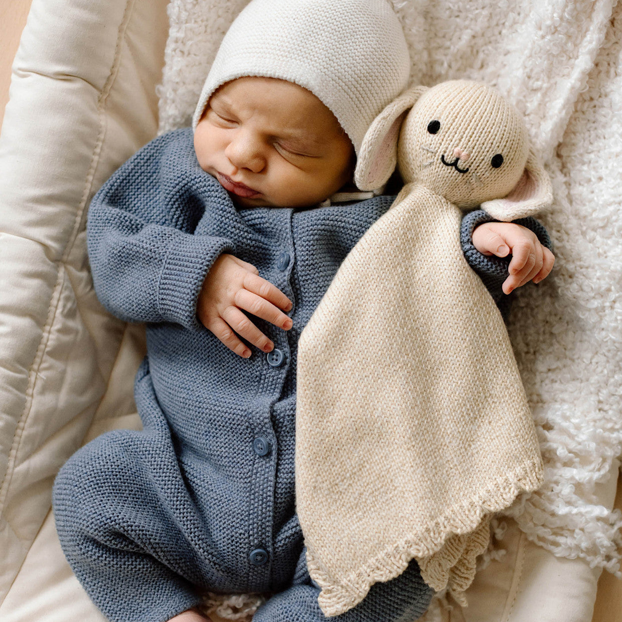 Baby bunny lovey