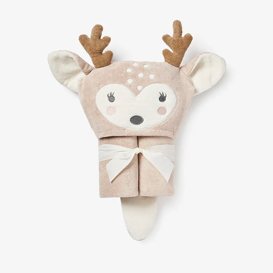 FAWN HOODED BABY BATH WRAP