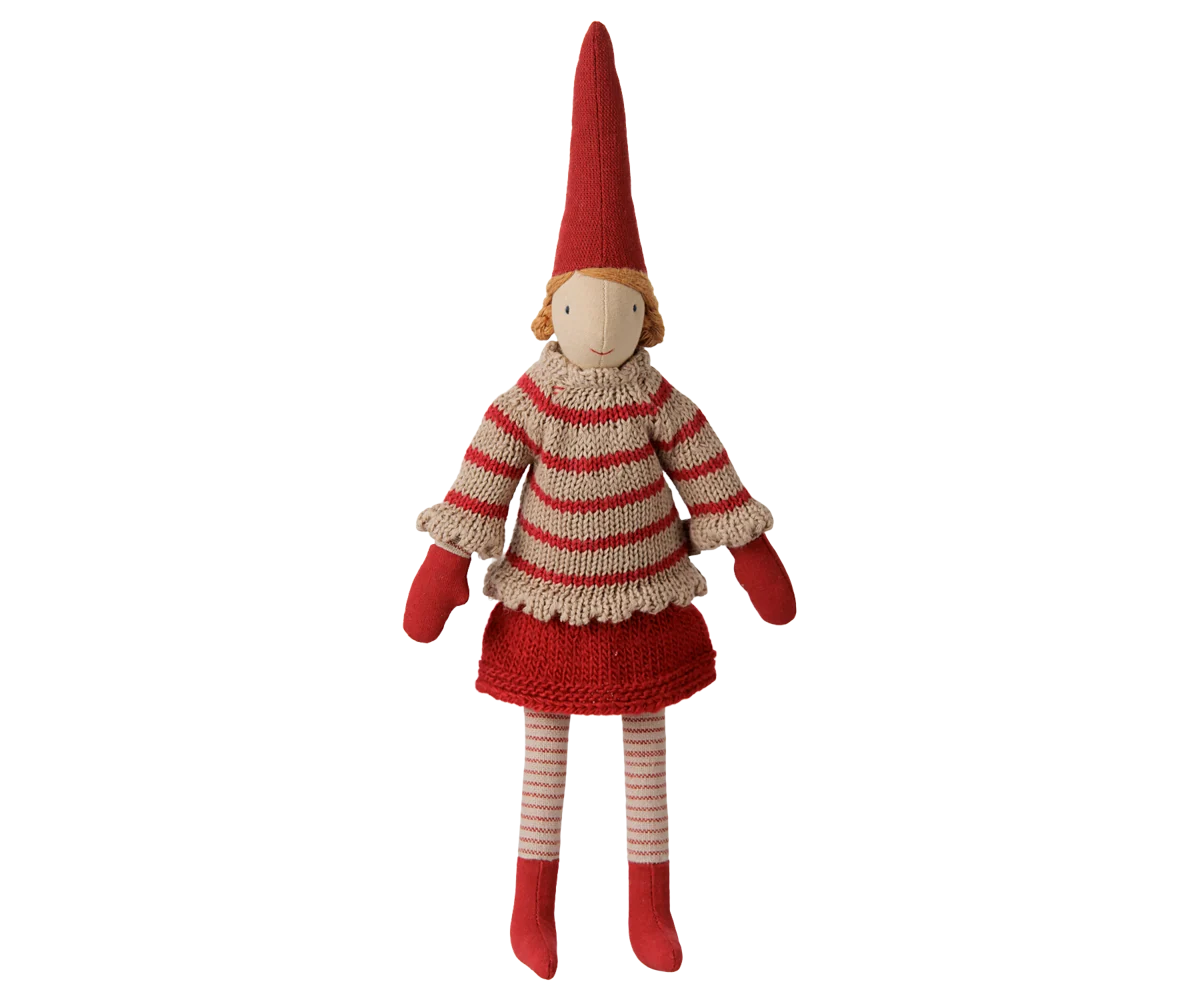 Pixy, Size 2 - Girl Striped Knitted Sweater