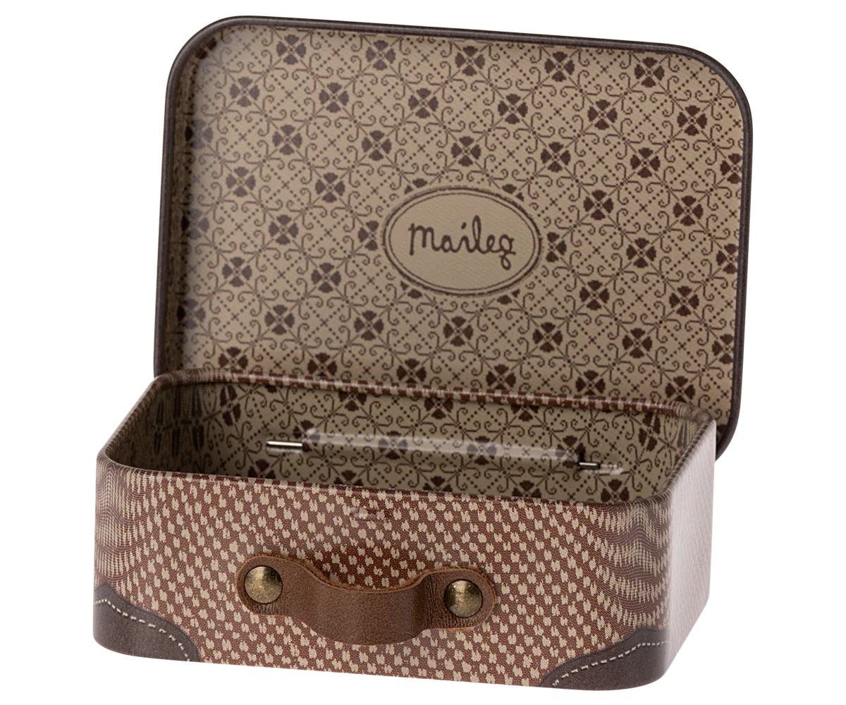 Suitcase, Mouse - Brown