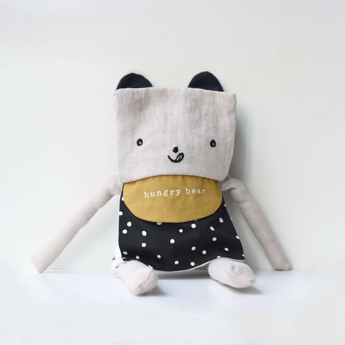 Bear Flippy Friend - Organic Cotton Soft Toy Doll