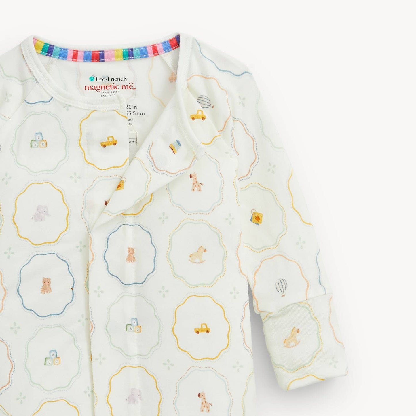 NURSERY MAGIC CREAM MODAL CONV COVERALL