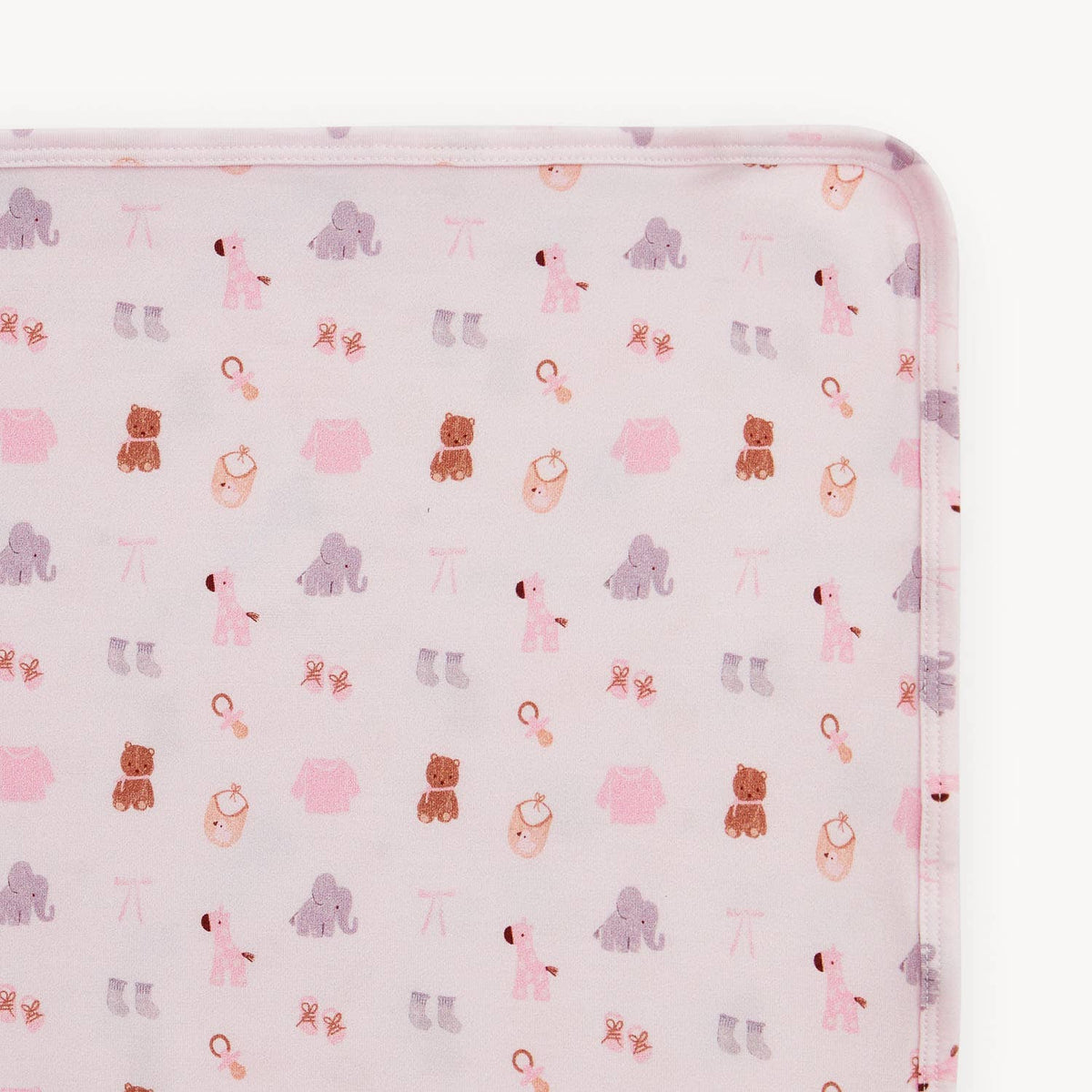 NURSERY NOSTALGIA PINK MODAL BLANKET: 680 / ONE SIZE