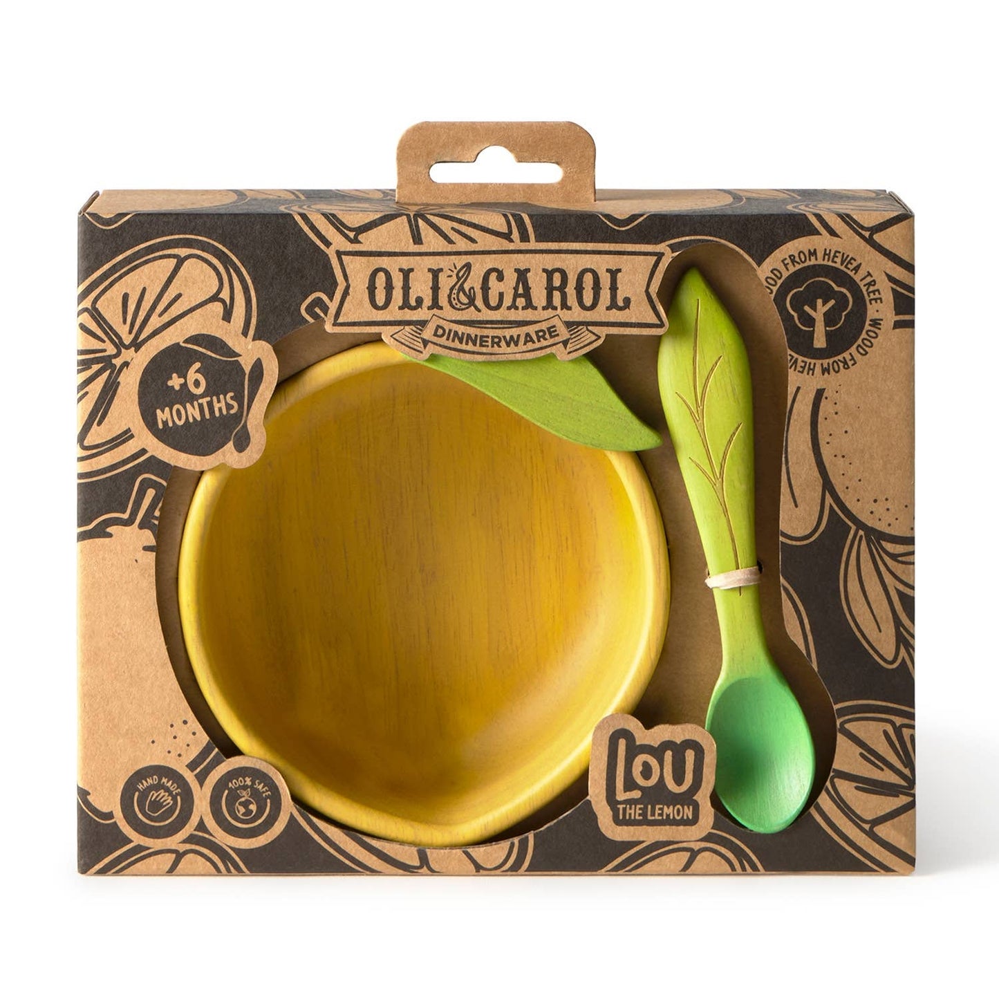 Lou the Lemon Bowl & Spoon Set