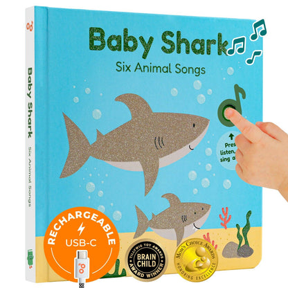 Cali's Books Baby Shark Nursery Rhymes - Headphone edition