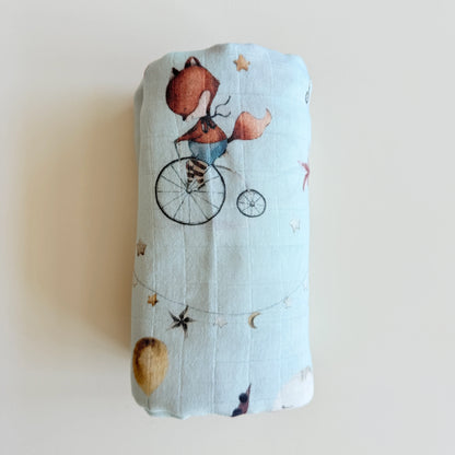 Bamboo Muslin Swaddle Baby Blanket