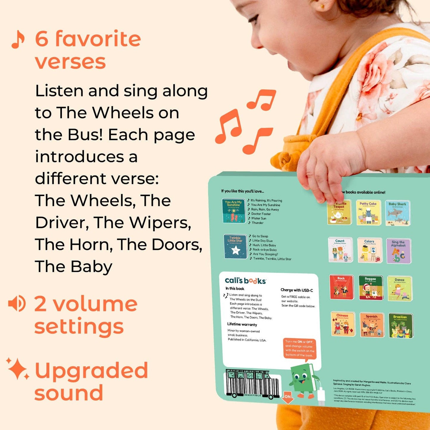 Cali's Books The Wheels On The Bus