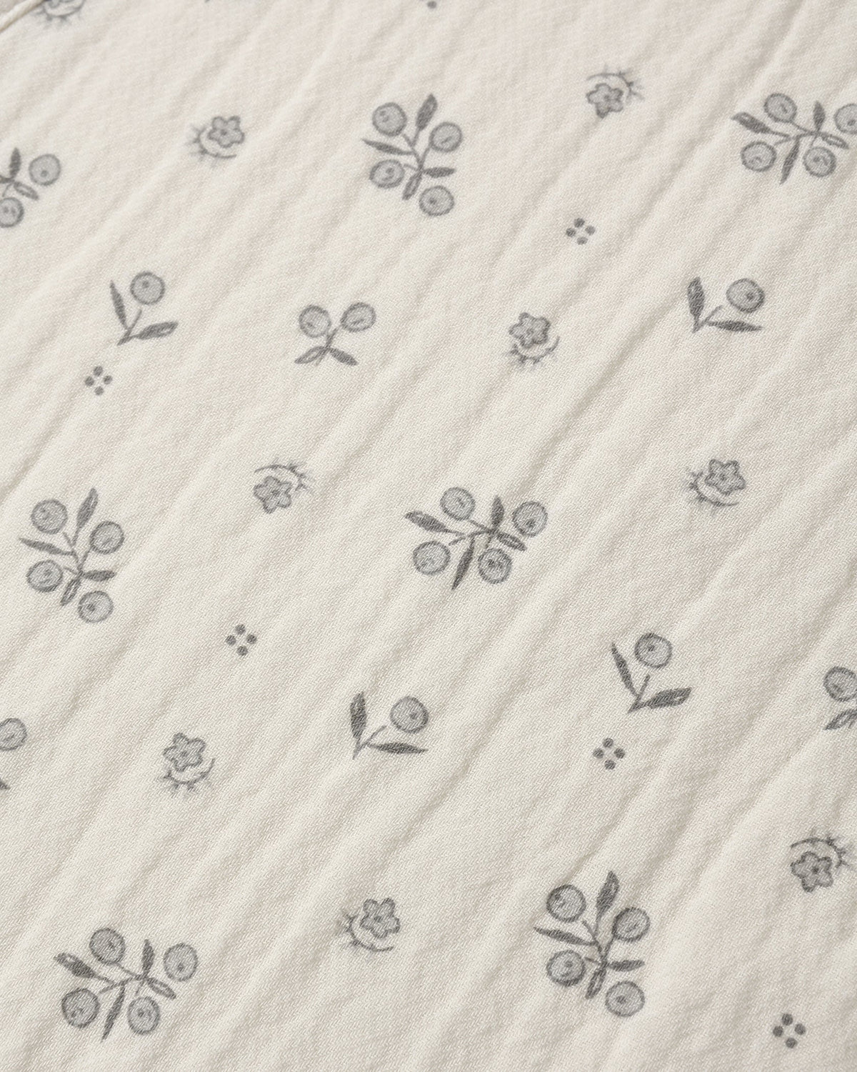 Quincy Mae Burp Cloth 2-Pack Winter Berry, Blue Gingham