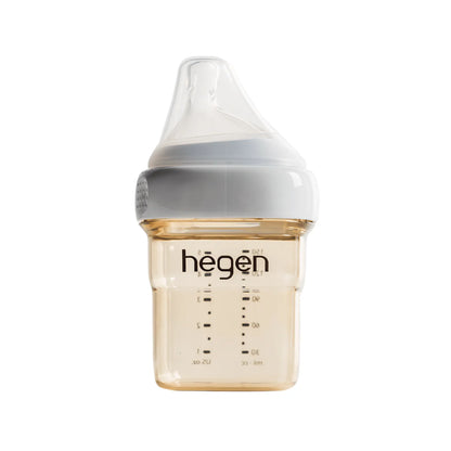 HEGEN PCTO™ 150ML/5OZ FEEDING BOTTLE PPSU WITH SLOW FLOW NIPPLE (1 TO 3 MONTHS)