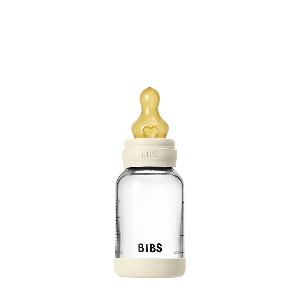 Baby Glass Bottle Set 4oz/120ml Latex