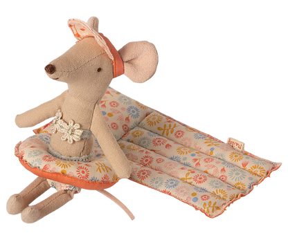 Maileg Tube, Small Mouse - Flower