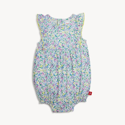 LAVINIA MODAL MAGNETIC RUFFLE BUBBLE ROMPER