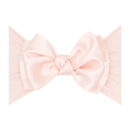 Baby Bling® - Satin FAB® soft nylon headband with satin bow