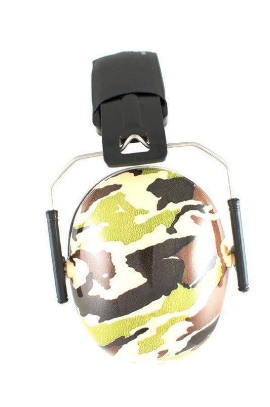 Banz Kids Hearing Protection Earmuffs - Prints: Jungle Green