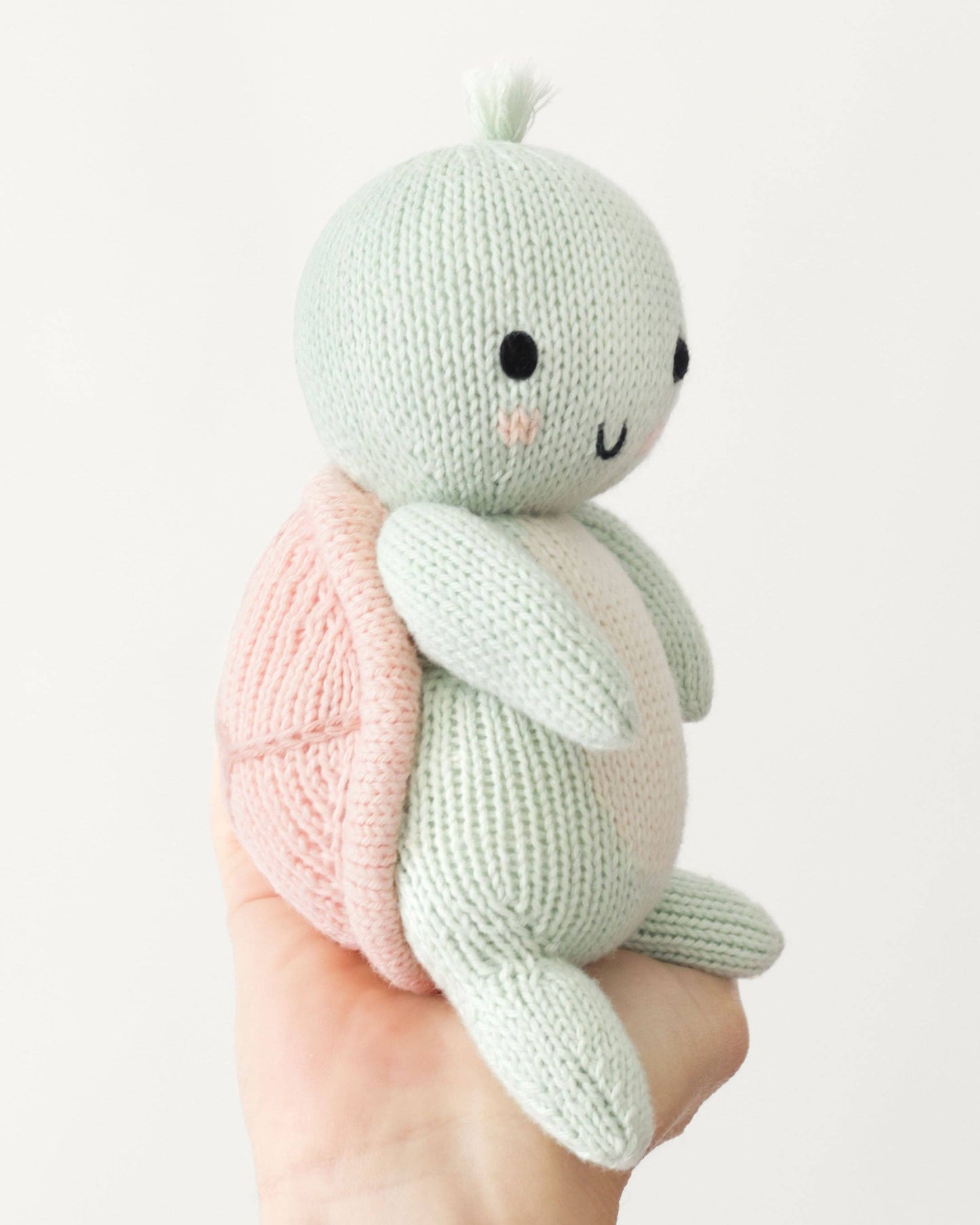 Cuddle & Kind Baby sea turtle (powder pink)
