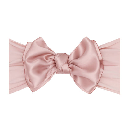 Baby Bling® - Satin FAB® soft nylon headband with satin bow