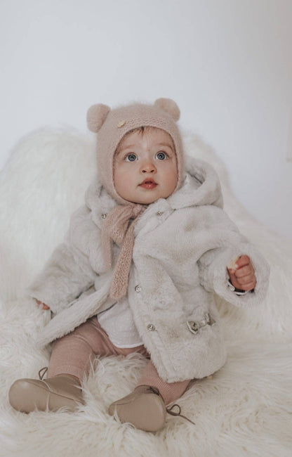 Cashmere Teddy Hat