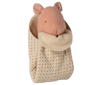 Lullaby friends, Pig, Mini - Rose