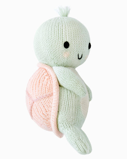 Cuddle & Kind Baby sea turtle (powder pink)
