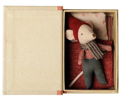 Christmas Mouse, Baby in Book