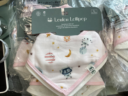 Loulou Lollipop Bandana Bib Set