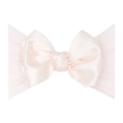 Baby Bling® - Satin FAB® soft nylon headband with satin bow
