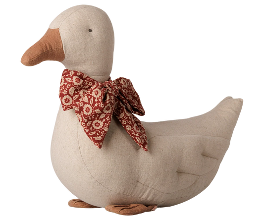 Duck with Bow - Sand