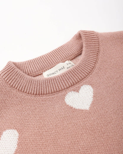 Heart Knit Sweater
