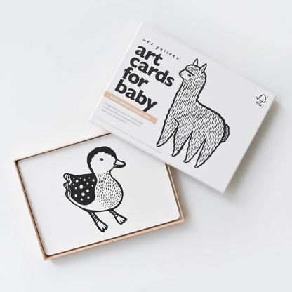 Art Cards for Baby - Baby Animals - Infant Flash Cards