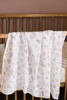 Organic Cotton Muslin Swaddle