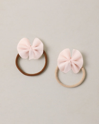 Noralee Flutter Tulle Headband - Pink