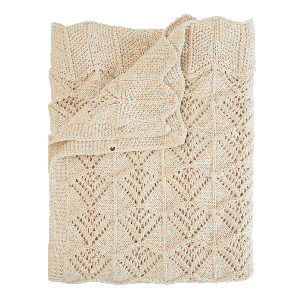 BIBS Knitted Blanket Wavy