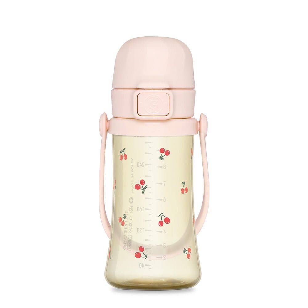 Grosmimi PPSU Kids Tumbler - 10oz (18 Months+): Bear Butter