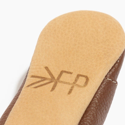 Chestnut Oxford Baby Shoe: Soft Sole
