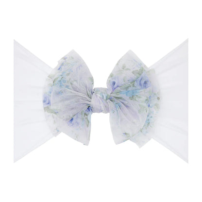 Baby Bling® - Tulle FAB® soft nylon headband with tulle bow