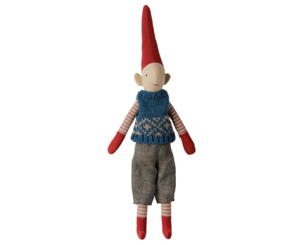Pixy, Size 1 - Boy - Blue Knitted Vest