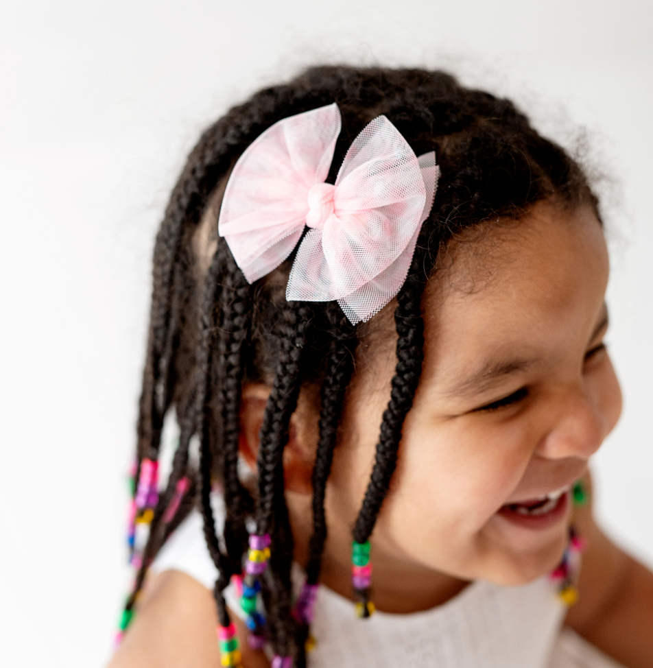 Baby Bling® 2-Pack Tulle Baby FAB® hair bow clips