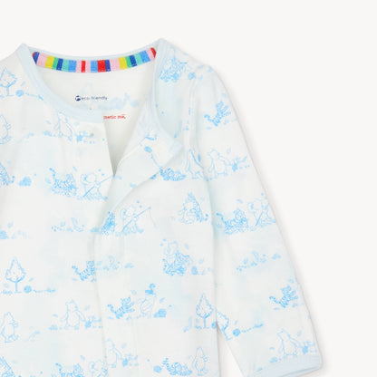 POOH IN THE WOODS FOOTIE